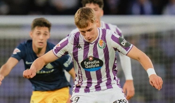 开云体育在线-官方：皇马卡斯蒂亚租借巴拉多利德前锋阿德里安-阿努